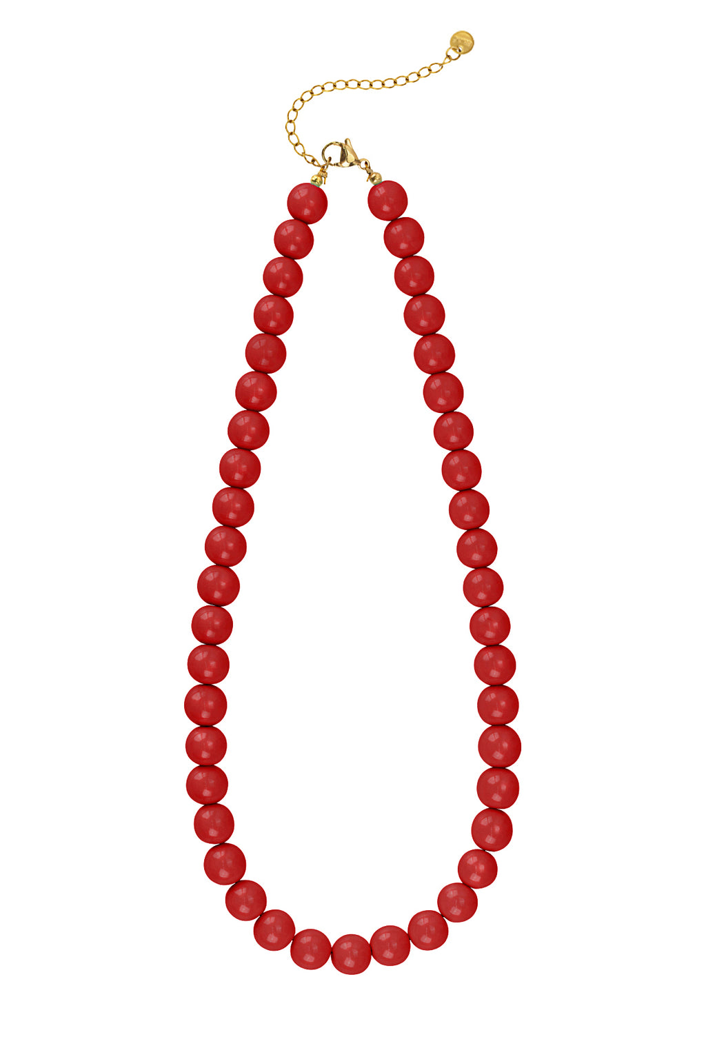 Elegant Resin Beaded Necklace for Everyday Wear