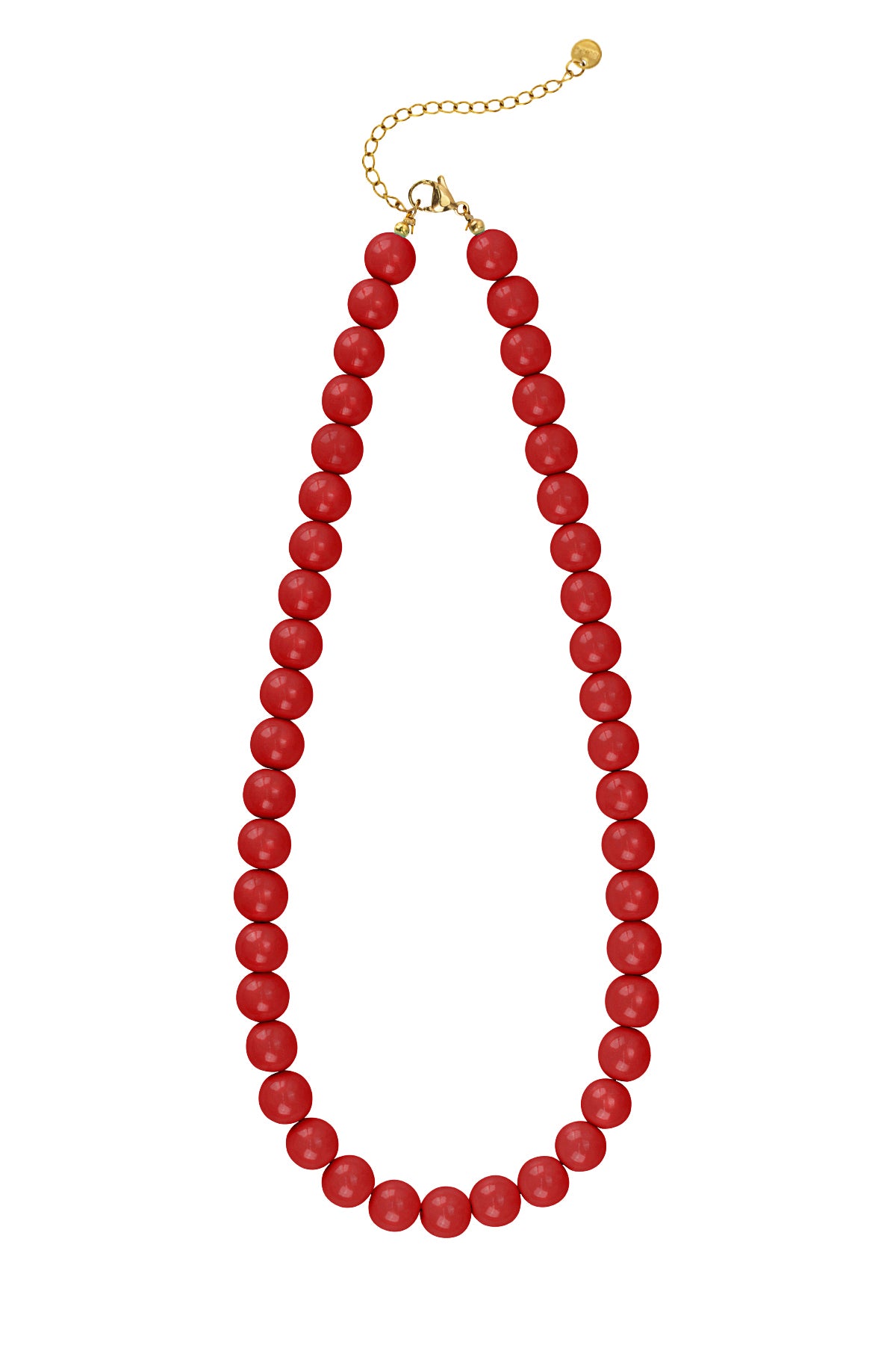 Elegant Resin Beaded Necklace for Everyday Wear