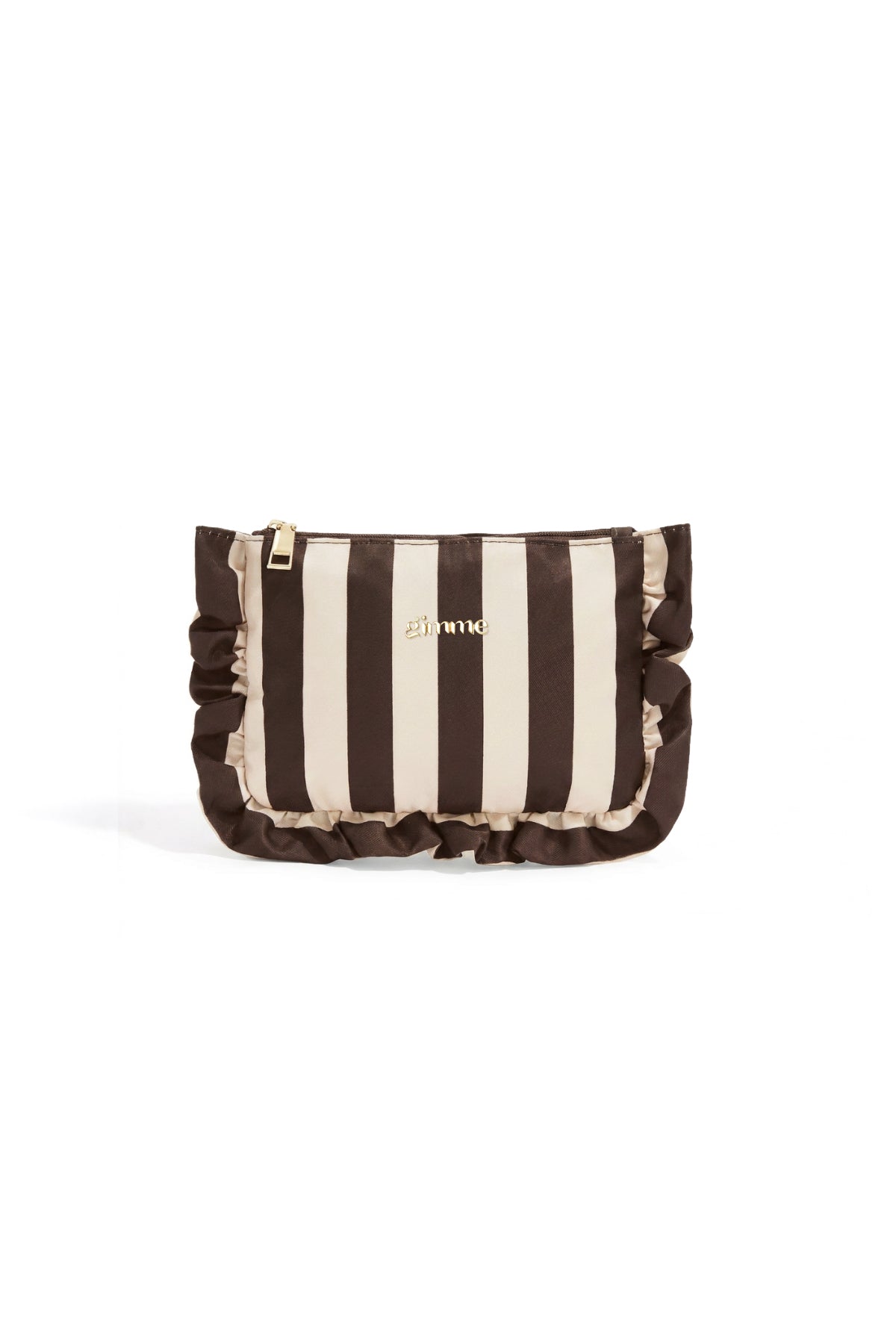 Make-up tasjes met strepen, eenvoudig, polyester, dagelijkse accessoires