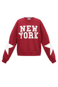 Knitted Cotton Women's Long Sleeve Top Casual Letters