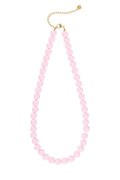 Elegant Resin Beaded Necklace for Everyday Wear