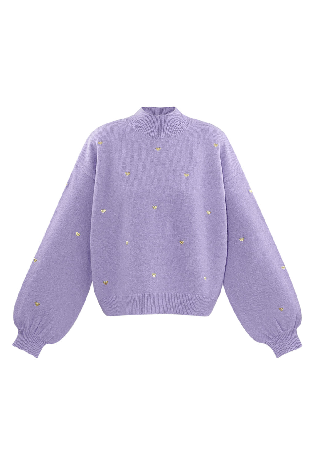 Acryl Gebreide Trui Casual Hart Patroon Herfst/Winter