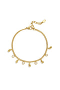 Armbanden met strass steentjes, druppelvormig, eenvoudig, dagelijks gebruik, eenvoudige serie, dames sieraden