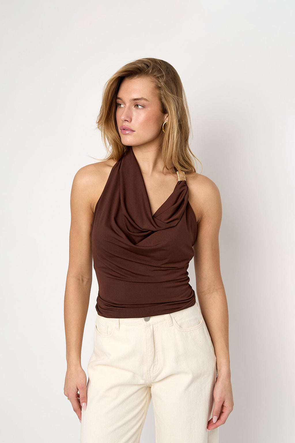 Elegant Knitted Sleeveless Top for Spring/Summer