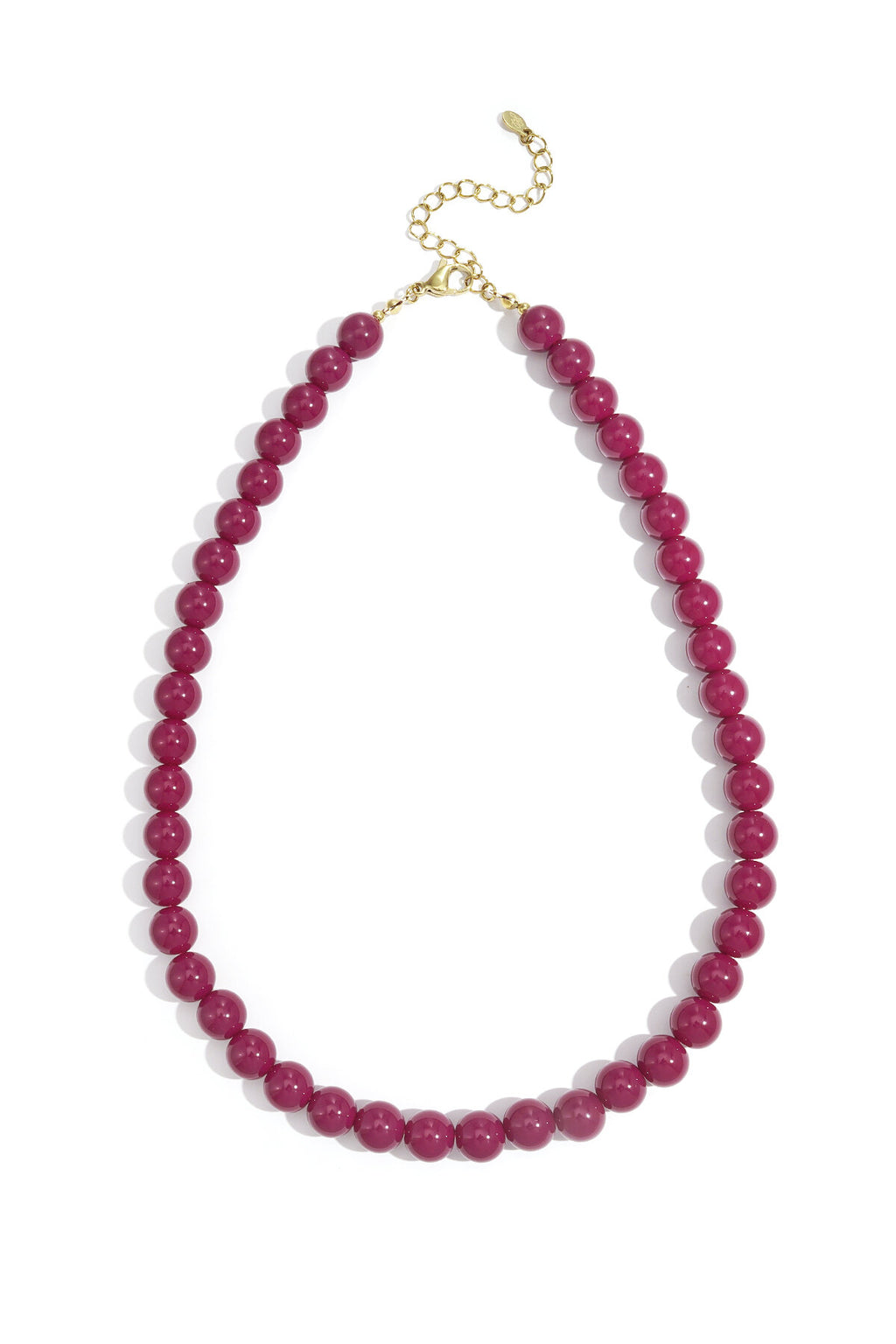 Elegant Resin Beaded Necklace for Everyday Wear