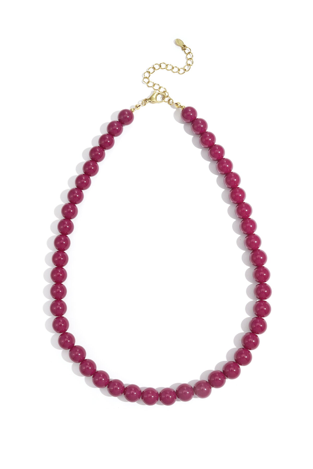 Elegant Resin Beaded Necklace for Everyday Wear
