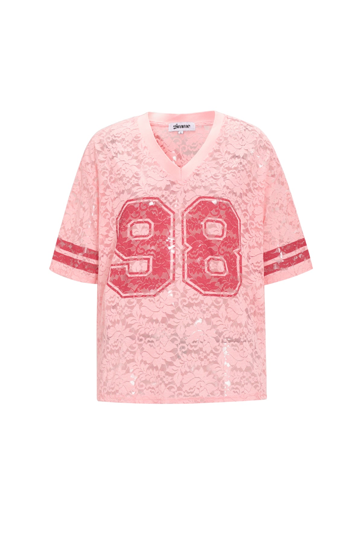 Woven Polyester Fiber Women's T-shirt Sporty Color Clash