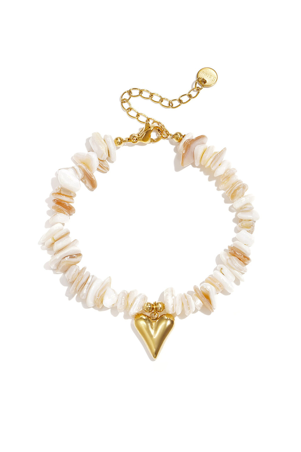 Charming Heart Beaded Bracelet for Women