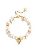 Charming Heart Beaded Bracelet for Women